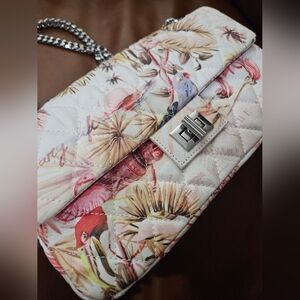 India Hicks Countess Bahamas Print Floral Handbag Nwot Shoulder Bag Crossbody